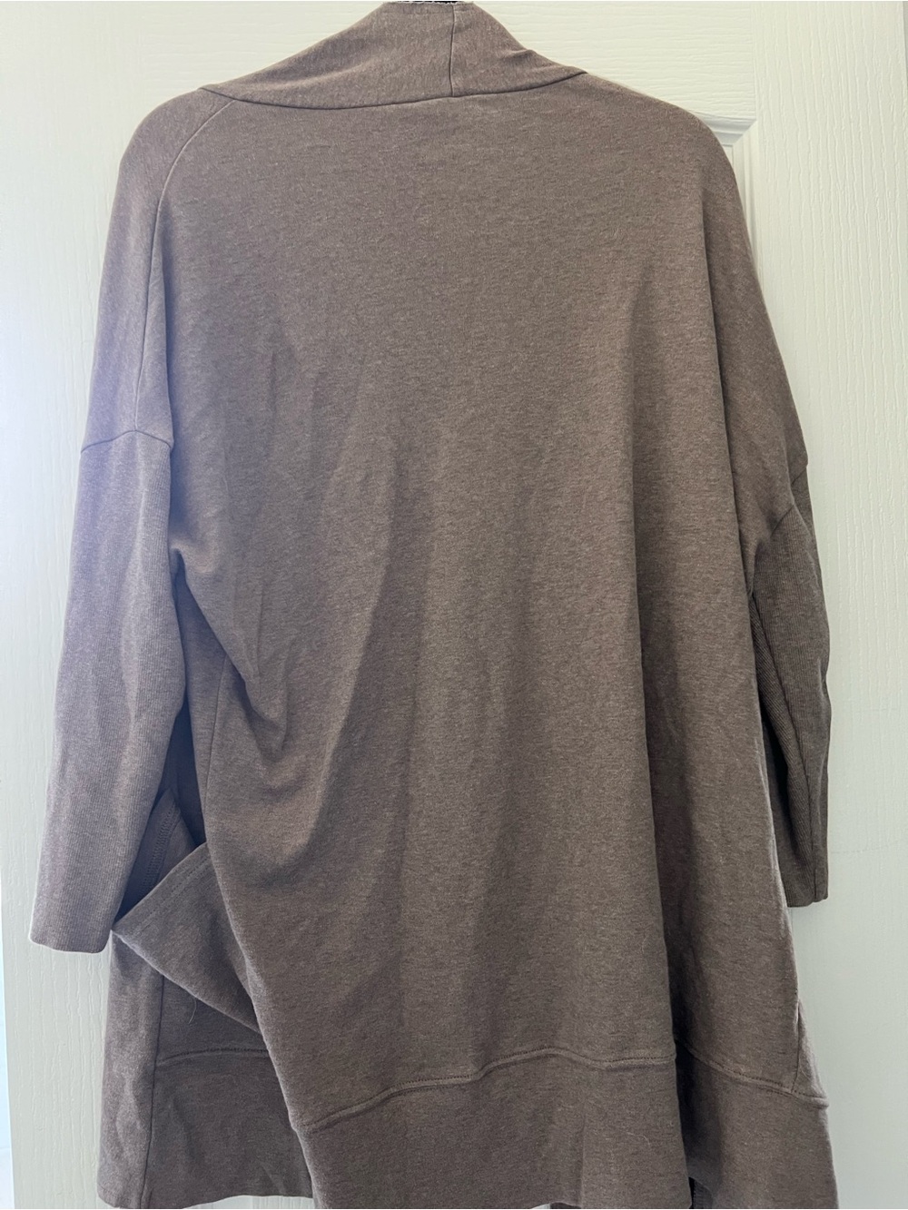 Pact airplane cardigan Open-Front Cardigan in Taupe - Picture 7 of 7